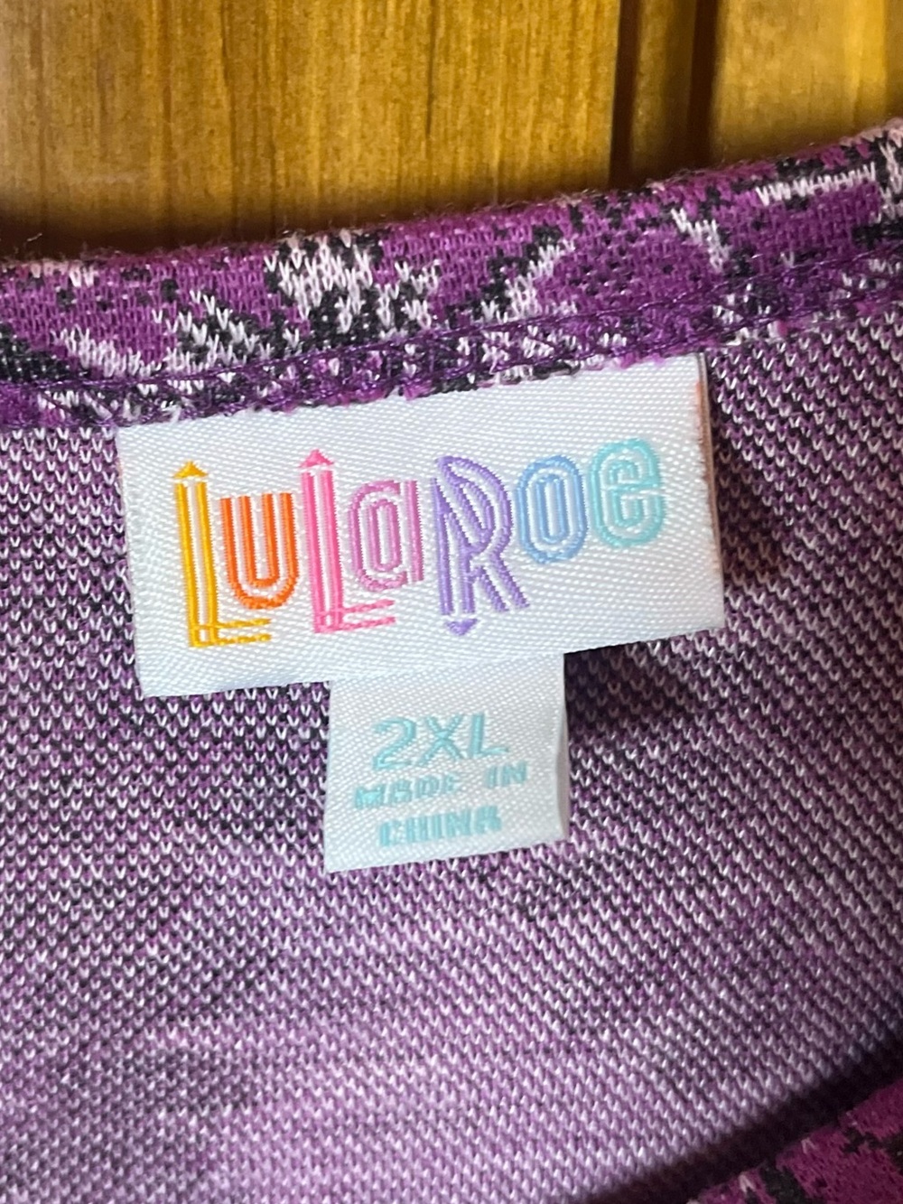 LuLaRoe Amelia Dress Purple Floral Short Sleeve Dress feminine defined pockets - Picture 4 of 12